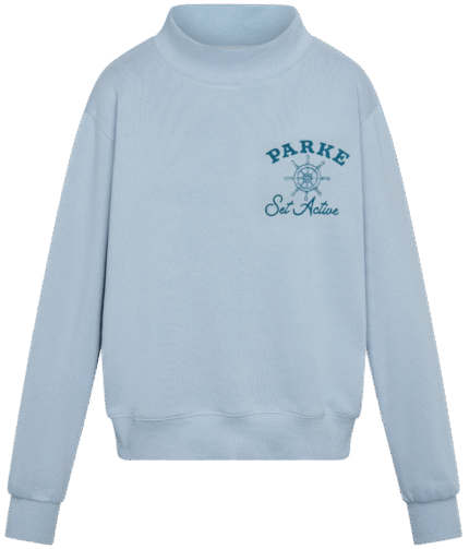 Parke x SET Sail Graphic Sweater Mockneck