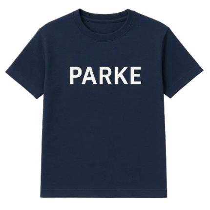 Parke Navy Blue Cotton Shirt