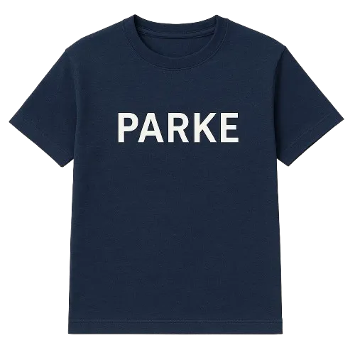 Parke Navy Blue Cotton Shirt