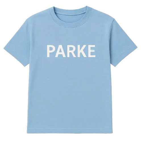 Parke sky Blue Cotton Shirt