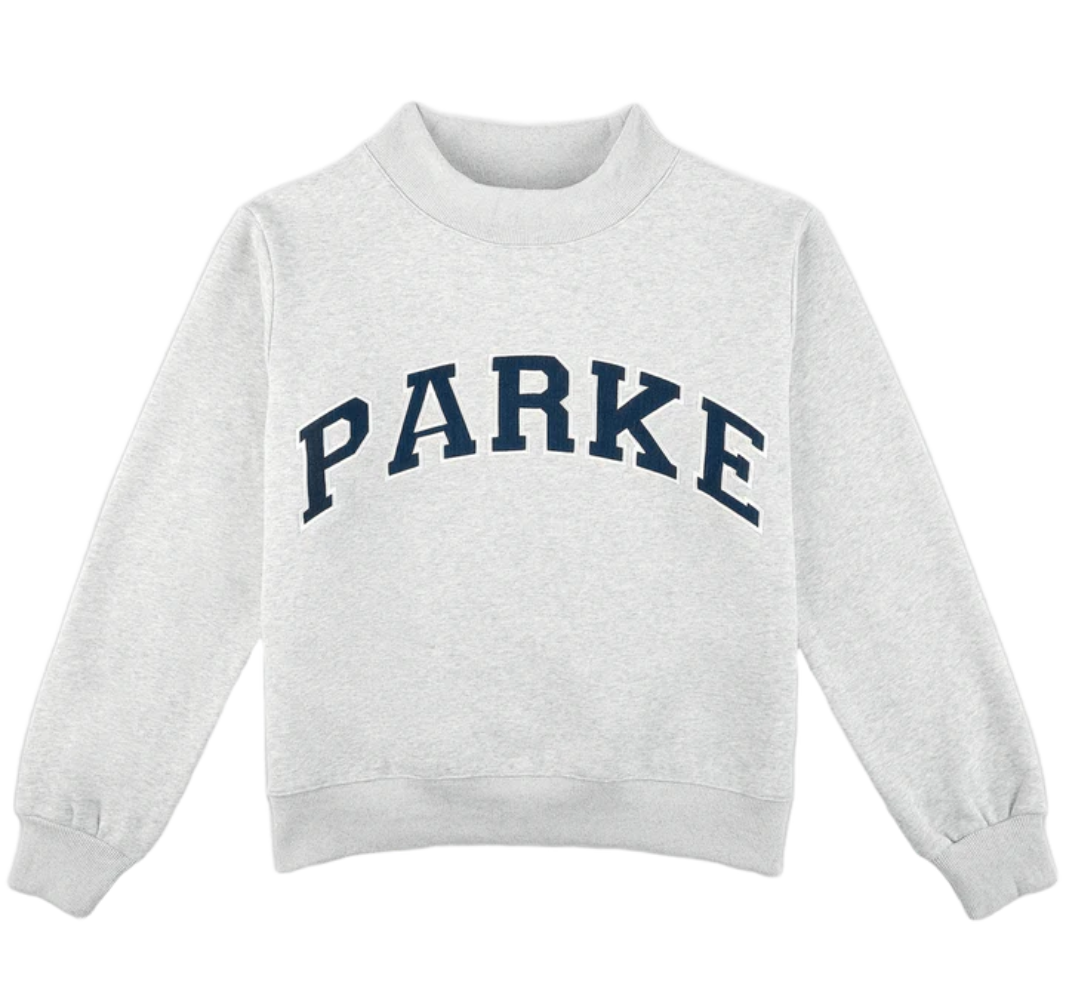 Parke Cotton Grey Sweatshirt