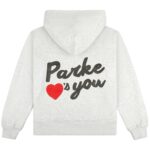 Parke Loves You Grey Hoodie