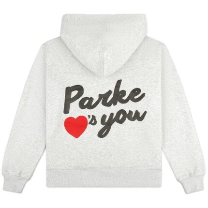 Parke Loves You Grey Hoodie