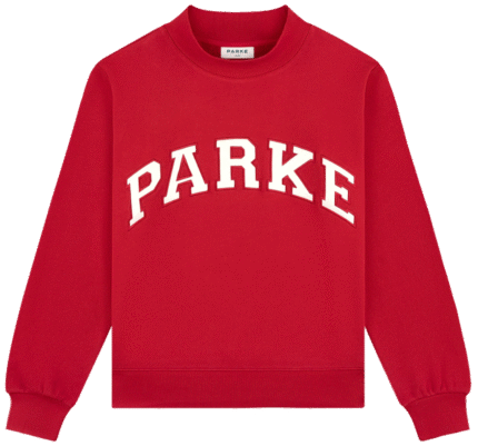 Parke Back to School Red Sweatshirt