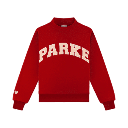 Valentine's Varsity Parke Mockneck Crimoson