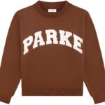 Parke Hometown Varsity Mockneck Mocha