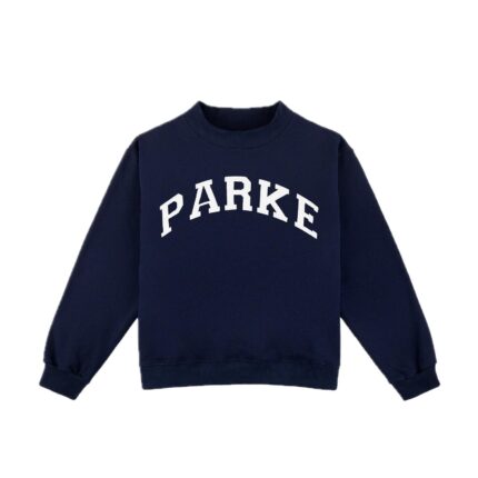 Varsity Navy Mockneck