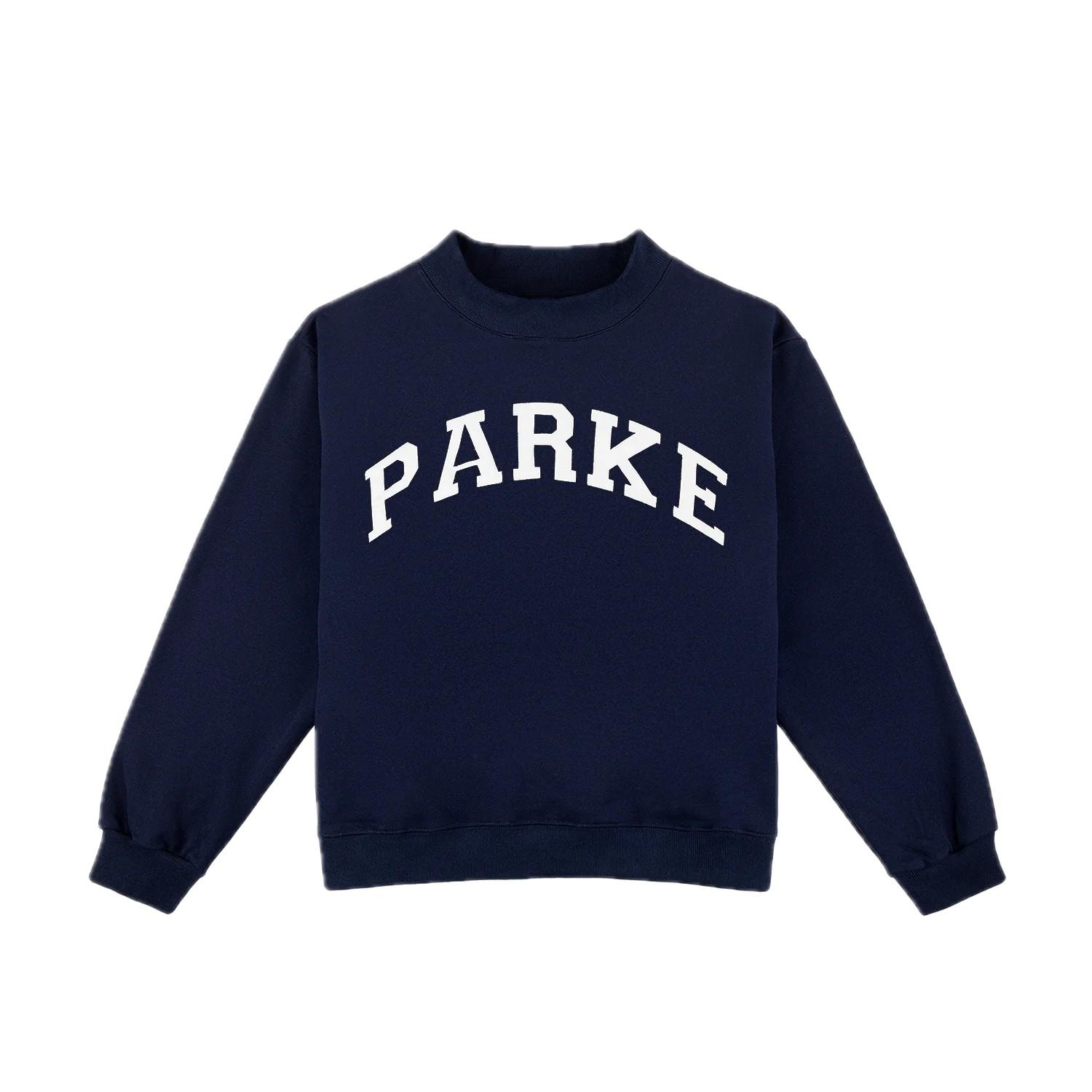 Varsity Navy Mockneck