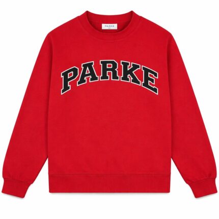 Varsity Parke red Mockneck